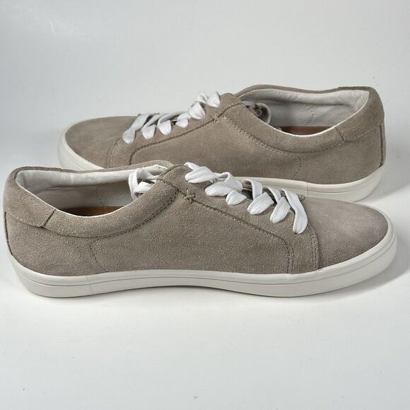 Frye Women's Shoes Size 9M Tan Round Toe Suede Leather Comfort Sneaker - Picture 7 of 16